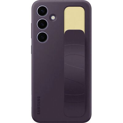 Pouzdro Samsung S24+ tmavě fialové s stojánkem Pouzdro Samsung S24+ tmavě fialové s stojánkem