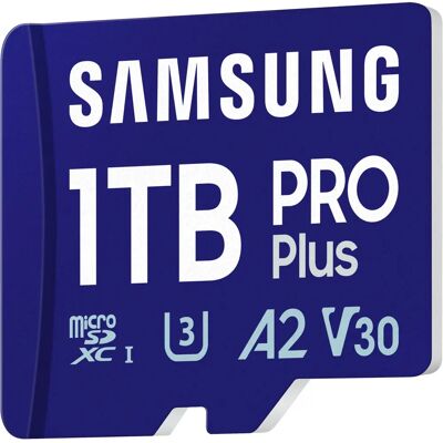 Samsung - PRO Plus 1TB - UHS-I Class 10 - Geheugenkaart Samsung - PRO Plus 1TB - UHS-I Class 10 - Geheugenkaart