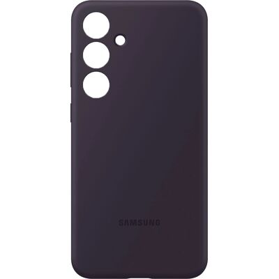 Coque en silicone Samsung Galaxy S24+ - Violet foncé - Publicité Coque en silicone Samsung Galaxy S24+ - Violet foncé - Publicité