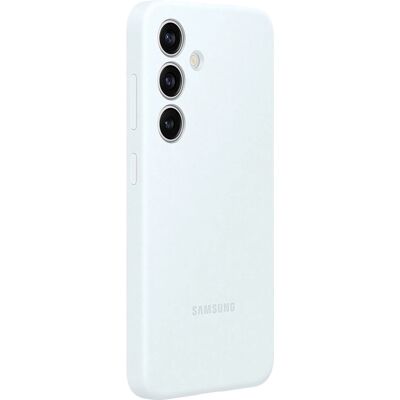 Funda de silicona blanca Samsung para Galaxy S24 Funda de silicona blanca Samsung para Galaxy S24