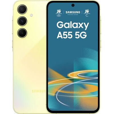 Samsung Galaxy A55 256GB 5G Gul - Smartphone Samsung Galaxy A55 256GB 5G Gul - Smartphone