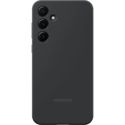 Černé silikonové pouzdro Samsung EF-PA556TBEGWW - Kryt na telefon Černé silikonové pouzdro Samsung EF-PA556TBEGWW - Kryt na telefon