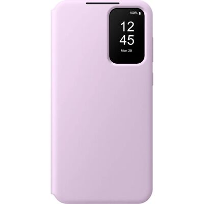Samsung Lavendel Smart View Portemonnee Hoesje voor Galaxy A55 - Portemonnee Samsung Lavendel Smart View Portemonnee Hoesje voor Galaxy A55 - Portemonnee