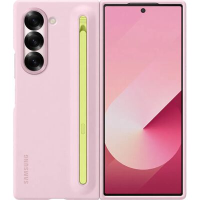 Samsung Galaxy Z Fold6 Pink Slim S Pen Case - Phone Cover Samsung Galaxy Z Fold6 Pink Slim S Pen Case - Phone Cover