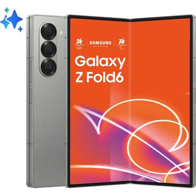 Samsung - Galaxy Z Fold6 - Silber Schatten - mobiles phone Samsung - Galaxy Z Fold6 - Silber Schatten - mobiles phone