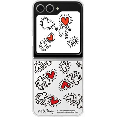 Samsung Valkoinen FlipSuit Kotelo Z Flip6 - Puhelimen Kuori Samsung Valkoinen FlipSuit Kotelo Z Flip6 - Puhelimen Kuori