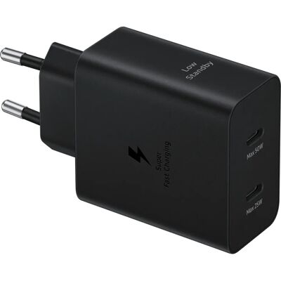 Samsung EP-T5020 Laturi - Kaksois USB-C Nopea Lataus Sisäkäyttöön Samsung EP-T5020 Laturi - Kaksois USB-C Nopea Lataus Sisäkäyttöön