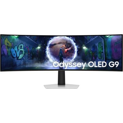 Monitor de juegos OLED curvado Samsung G9 de 49 pulgadas - Plata Monitor de juegos OLED curvado Samsung G9 de 49 pulgadas - Plata