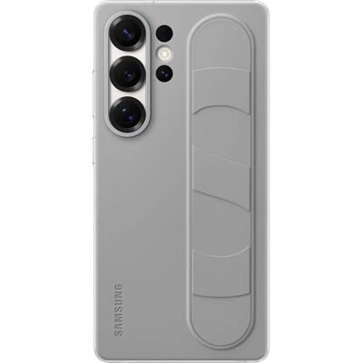 Samsung - Galaxy S25 Ultra - Stojící úchop - Šedá - Case Samsung - Galaxy S25 Ultra - Stojící úchop - Šedá - Case