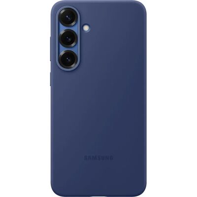 Samsung - S25 Plus - Bleu - Silicone - Coque de téléphone - Publicité Samsung - S25 Plus - Bleu - Silicone - Coque de téléphone - Publicité