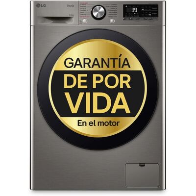Lavadora Secadora LG AI Direct Drive 9/6kg Acero Inoxidable - Lavasecadora Lavadora Secadora LG AI Direct Drive 9/6kg Acero Inoxidable - Lavasecadora