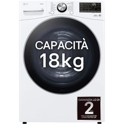 LG Rh18u8avcw - Bianco - Asciugatrice LG Rh18u8avcw - Bianco - Asciugatrice