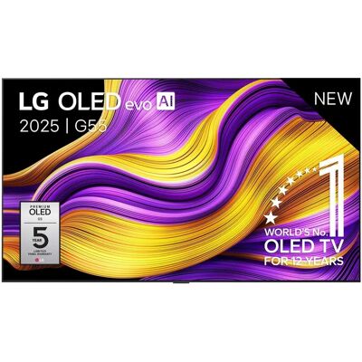 LG OLED 83G55LW 4K Smart TV - 83" Wi-Fi Zilver LG OLED 83G55LW 4K Smart TV - 83" Wi-Fi Zilver