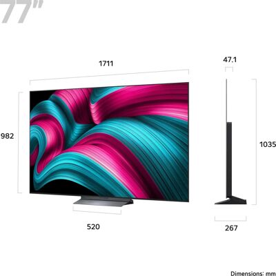 LG - OLED77C55LA - 77-inch - 4K - TV LG - OLED77C55LA - 77-inch - 4K - TV