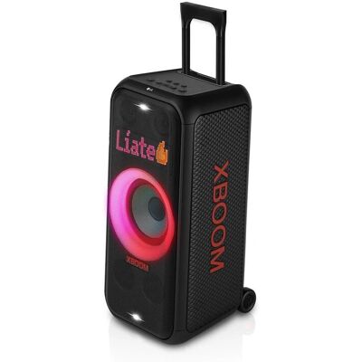 Caixa de som LG XL7T - 250 W, Bluetooth, LED, 20h Bateria Caixa de som LG XL7T - 250 W, Bluetooth, LED, 20h Bateria