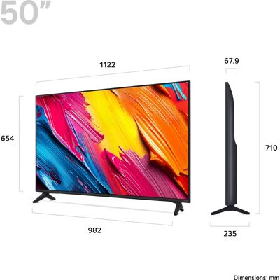 LG 50QNED70A6A - 50 inch 4K Ultra HD Smart TV with QNED & webOS LG 50QNED70A6A - 50 inch 4K Ultra HD Smart TV with QNED & webOS