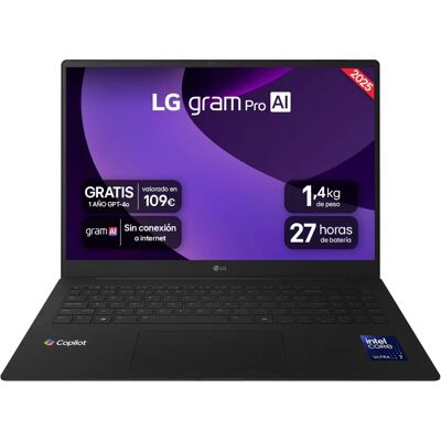 LG Gram Pro 16Z90TR - 32GB RAM, 1TB SSD, RTX 5050, Windows 11 LG Gram Pro 16Z90TR - 32GB RAM, 1TB SSD, RTX 5050, Windows 11
