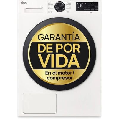 Secadora de condensación LG RHX5009TLB 9kg Blanca Secadora de condensación LG RHX5009TLB 9kg Blanca