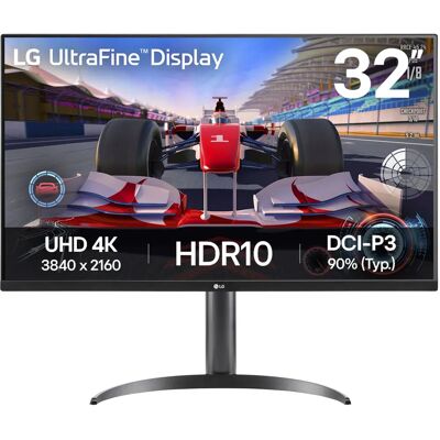 LG 32IN 4K UHD Monitor - 3840 x 2160 - Black LG 32IN 4K UHD Monitor - 3840 x 2160 - Black