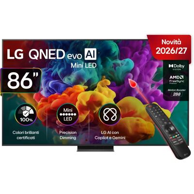 LG - 86QNED87B6A - Nero carbone - 86in - TV LG - 86QNED87B6A - Nero carbone - 86in - TV