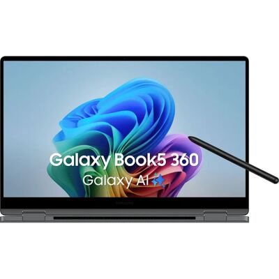 Samsung Galaxy Book5 360 - Kosketusnäytöllinen kannettava - Harmaa Samsung Galaxy Book5 360 - Kosketusnäytöllinen kannettava - Harmaa
