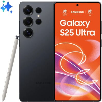 Samsung Galaxy S25 Ultra - 6,9” AMOLED - 12GB RAM - 256GB - Svart - Smartphone Samsung Galaxy S25 Ultra - 6,9” AMOLED - 12GB RAM - 256GB - Svart - Smartphone