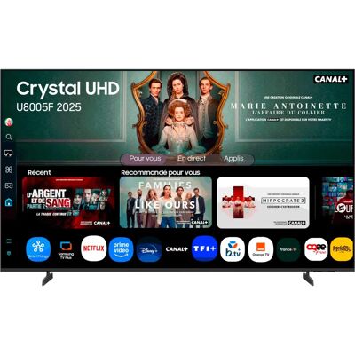 Samsung TU65U8005FU - 65" Crystal UHD 4K Smart TV 2025 - Schwarz Samsung TU65U8005FU - 65" Crystal UHD 4K Smart TV 2025 - Schwarz