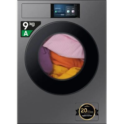 Samsung WF90F09C4SU3 - Argent - Lave-linge Samsung WF90F09C4SU3 - Argent - Lave-linge