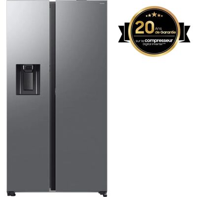 Samsung RS80F66KBT Koel-vriescombinatie Side-by-side - 634L RVS Samsung RS80F66KBT Koel-vriescombinatie Side-by-side - 634L RVS