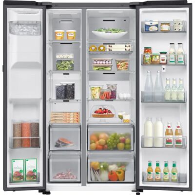 Samsung RS90F66BEFEU 614L Side-by-Side Refrigerator - Refrigerator Samsung RS90F66BEFEU 614L Side-by-Side Refrigerator - Refrigerator