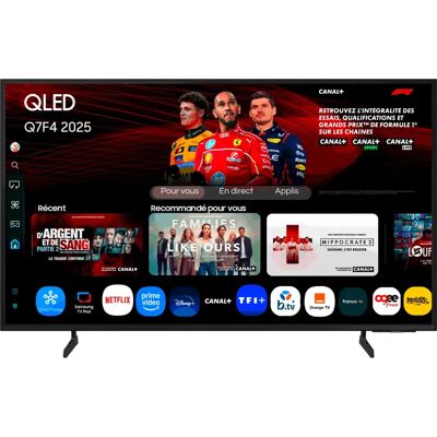 Samsung TQ65Q7F4AU - TV QLED 4K UHD - Smart TV - Publicité Samsung TQ65Q7F4AU - TV QLED 4K UHD - Smart TV - Publicité