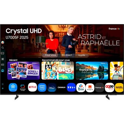 Samsung TU55U7005FK - 55" Crystal UHD 4K Smart TV - Svart Samsung TU55U7005FK - 55" Crystal UHD 4K Smart TV - Svart