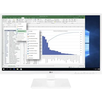LG 24BK550Y-W Full HD IPS-skärm - 23,8" - Vit LG 24BK550Y-W Full HD IPS-skärm - 23,8" - Vit