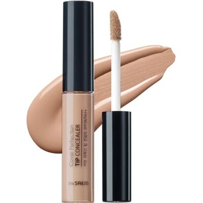 The Saem Cover Perfection Tip Correcteur - Beige Clair SPF 28 PA++ - Publicité The Saem Cover Perfection Tip Correcteur - Beige Clair SPF 28 PA++ - Publicité