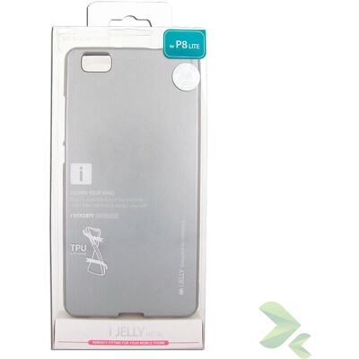 Pricenet Mercury I-Jelly - Étui pour Huawei P8 Lite - Gris - Publicité Pricenet Mercury I-Jelly - Étui pour Huawei P8 Lite - Gris - Publicité