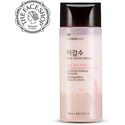 Démaquillant Yeux et Lèvres Rice Water Bright - The Face Shop - Publicité Démaquillant Yeux et Lèvres Rice Water Bright - The Face Shop - Publicité