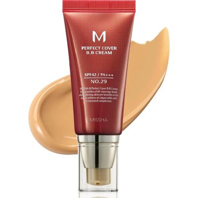 Missha M Perfect Cover BB Cream (50ml) - Caramel Beige Missha M Perfect Cover BB Cream (50ml) - Caramel Beige