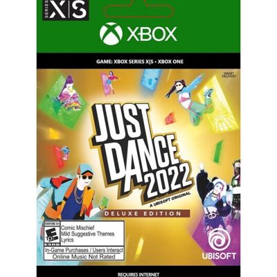 Microsoft Just Dance 2022 Edição Deluxe - Jogo de Video Microsoft Just Dance 2022 Edição Deluxe - Jogo de Video