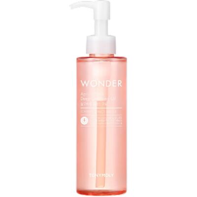 TONYMOLY Wonder Apricot Deep Cleansing Oil - Syväpuhdistava öljy kaikille ihotyypeille TONYMOLY Wonder Apricot Deep Cleansing Oil - Syväpuhdistava öljy kaikille ihotyypeille