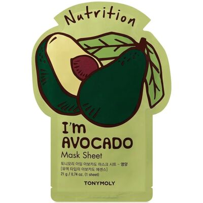 Tony Moly Ravitseva Avokado Kasvonaamio - Kasvonaamio Tony Moly Ravitseva Avokado Kasvonaamio - Kasvonaamio