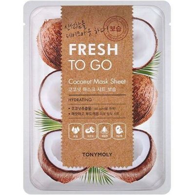TONYMOLY - Fresh to Go Kokosmasker TONYMOLY - Fresh to Go Kokosmasker