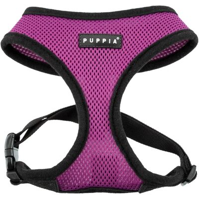 Harnais doux pour chiens violets Puppia - Ergonomique, Réglable, Élégant - Publicité Harnais doux pour chiens violets Puppia - Ergonomique, Réglable, Élégant - Publicité