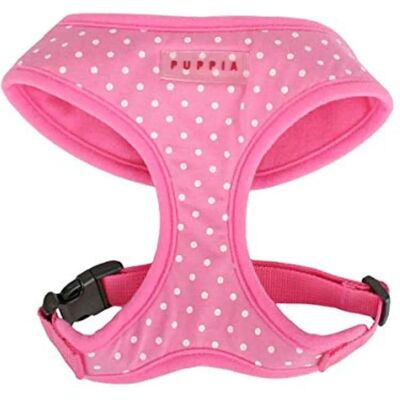 Harnais Dotty Rose de Puppia pour chiens - Harnais Harnais Dotty Rose de Puppia pour chiens - Harnais