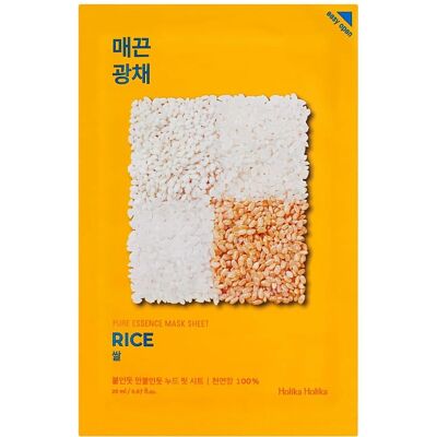 Holika Holika Pure Essence Rice Mask Sheet (20ml) Holika Holika Pure Essence Rice Mask Sheet (20ml)