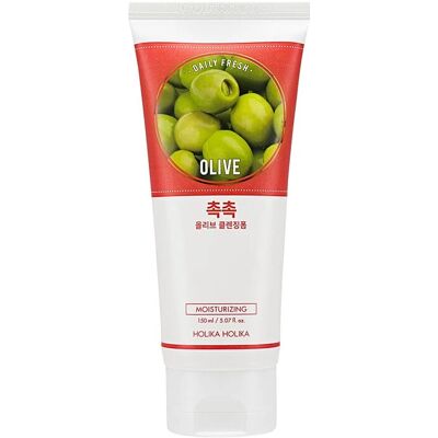Holika Holika - Daily Fresh Olive Cleansing Foam - Olivenextrakt - 150 ml Holika Holika - Daily Fresh Olive Cleansing Foam - Olivenextrakt - 150 ml