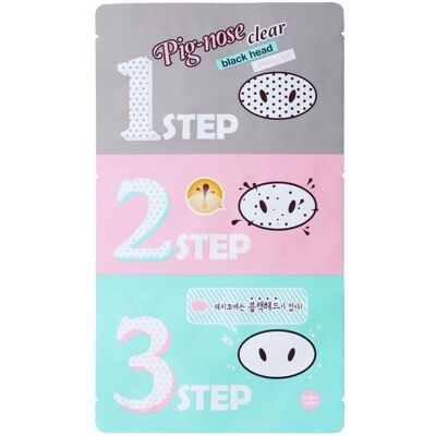 Holika Holika Pig Nose Clear Blackhead 3-Schritte Set (7g) Holika Holika Pig Nose Clear Blackhead 3-Schritte Set (7g)