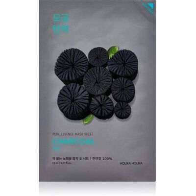 Holika Holika Pure Essence Charcoal Mask Sheet (23ml) Holika Holika Pure Essence Charcoal Mask Sheet (23ml)