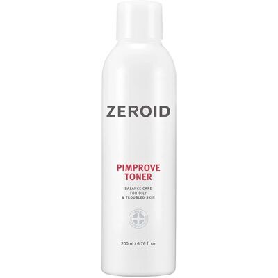 ZEROID Pimprove Toner - Sanfter exfolierender Gesichtswasser 200ml ZEROID Pimprove Toner - Sanfter exfolierender Gesichtswasser 200ml