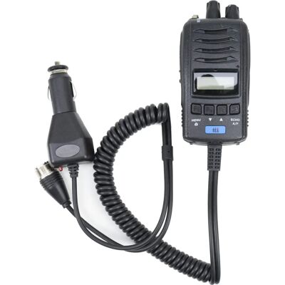 TTi TCB-H100 Tragbares CB-Funkgerät - 40 Kanäle, FM/AM, 4W, Kompakt TTi TCB-H100 Tragbares CB-Funkgerät - 40 Kanäle, FM/AM, 4W, Kompakt