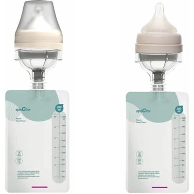 Spectra Milchaufbewahrungsbeutel - 200 ml - 30 Stück - Kein Anschluss Spectra Milchaufbewahrungsbeutel - 200 ml - 30 Stück - Kein Anschluss